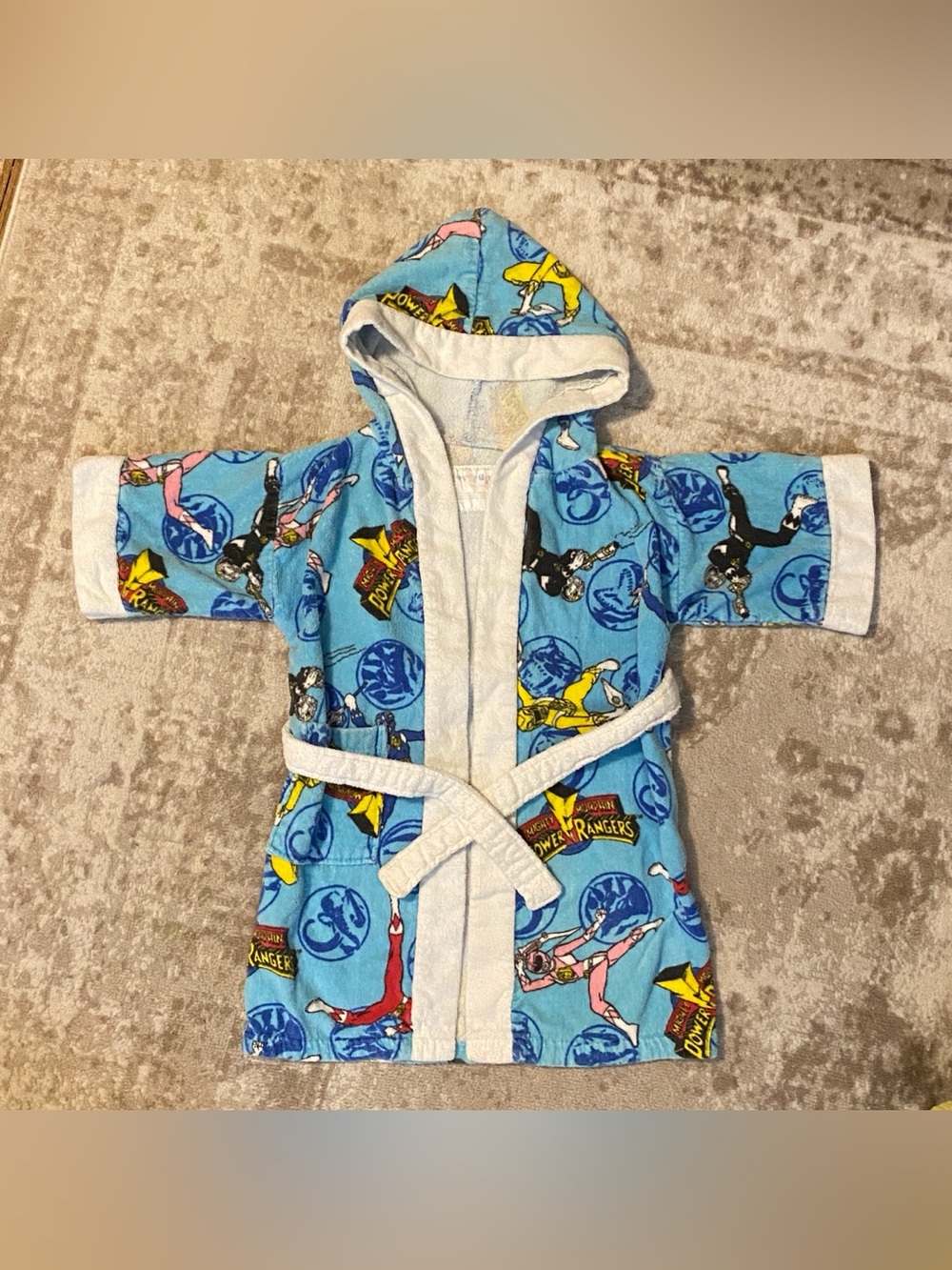 Vintage 1994 Mighty Morphine Power Ranger Robe Kids Boys Size? *Read